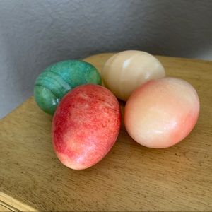 Marble Multicolor Four Piece Eggs 🥚